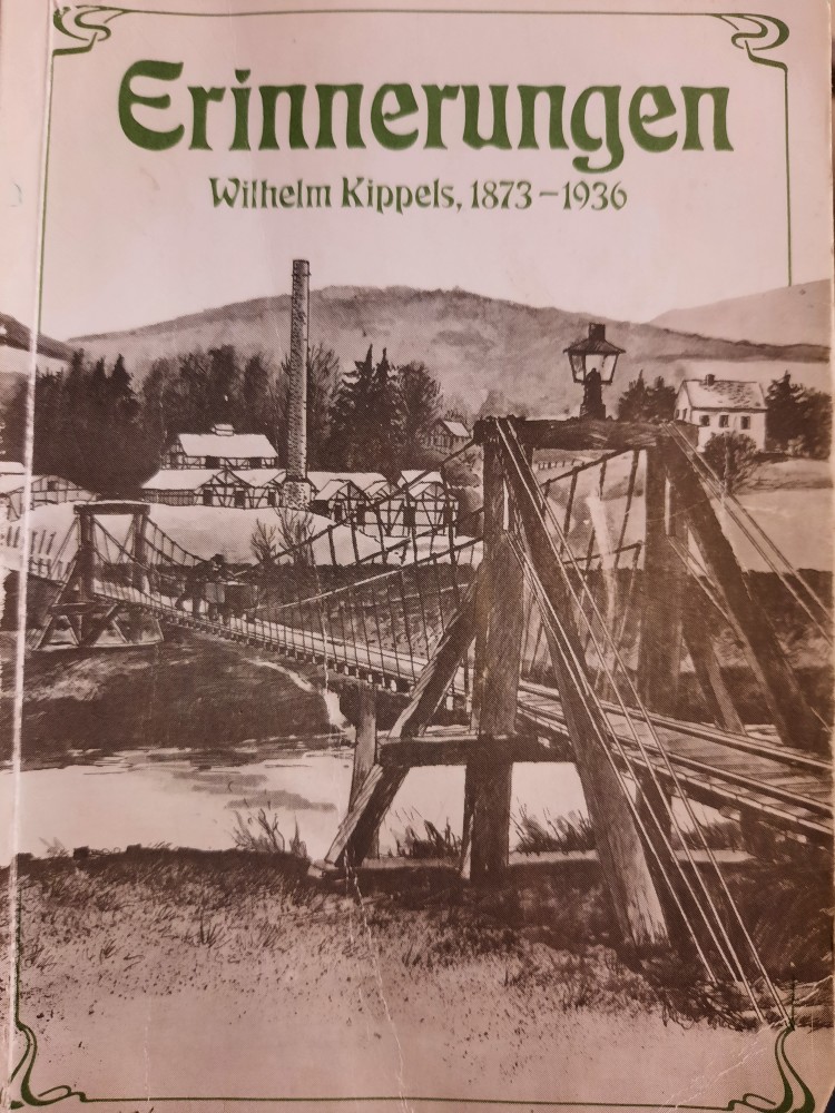 Buchcover der Erinnerungen von Willhelm Kippels